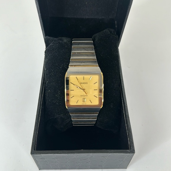 Rado diastar two tone quartz watch - Picture 1 of 8